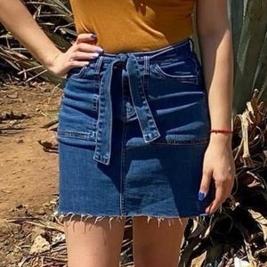 Denim skirt